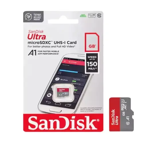 کارت حافظه میکرو اس دی سن دیسک مدل Ultra UHS-I U1 A1 C10 ظرفیت 256 گیگابایت