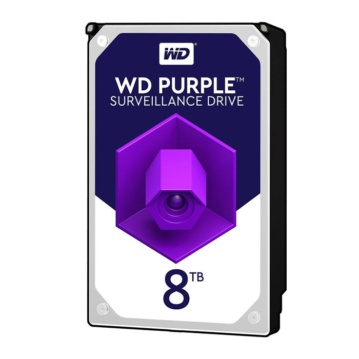 هارد اینترنال وسترن دیجیتال 8 ترابایت بنفش WD85PURZ نو اورجینال