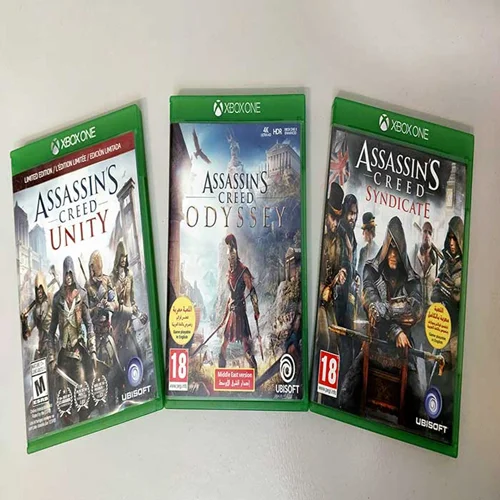 مجموعه 3 بازی Assassin's Creed